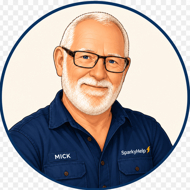 Mick — experienced sparky and fault-finding guide in PocketSparky